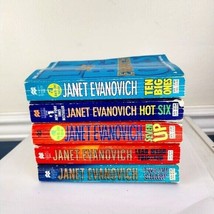 Janet Evanovich Lot of Five Paperback Stephanie Plum Novel Books - £15.58 GBP