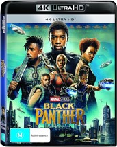 Black Panther 4K Ultra HD | Chadwick Boseman | Region Free - $14.06