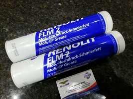 2 X 400GR ENG-FUCHS RENOLIT (FILM) FLM 2 SKU 4001541001187 BLACK | ENG R... - £69.08 GBP