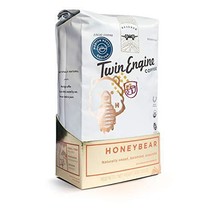 Twin Engine Coffee Organic Farm to Roast Coffee Honey-Bear Medium 10.5 oz. Gr... - £15.73 GBP