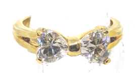 Park Lane Crystal bow ring - £15.95 GBP