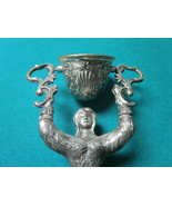 Vintage Wedding Cup Silver Plated / Gold Washed Inside WEDDING CUP CHALI... - $2,342.40 MXN
