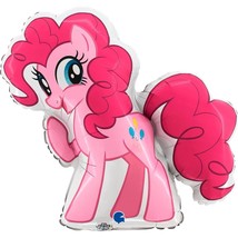 26 Inch Pinkie Pie Shaped Foil Balloon - My Little Pony Children&#39;S Party Decorat - £18.97 GBP
