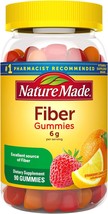 Nature Made Fiber 6 g, Dietary Supplement for Digestive Health Support, 90 Fiber - £34.36 GBP