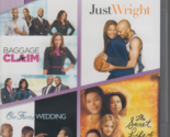 4 Film Favorites: Baggage Claim, Just Wright, Our Family Wedding, Secret... - $19.59