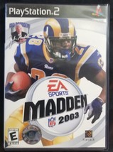 N) Madden NFL 2003 Football (Sony PlayStation 2, 2002) Video Game - £4.64 GBP