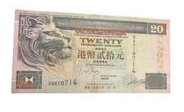 1998 Hong Kong &amp; Shanghai Banking Corporation HSBC $20 Twenty Dollar Ban... - $13.16