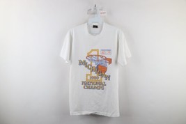 Vtg 80s Mens M 1989 National Champs University of Michigan Basketball T-Shirt - £46.70 GBP