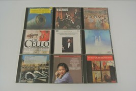 Tchaikovsky Strauss Vollenweider Vivaldi Paganini Mendelssohn Lot of 9 Music CDs - £27.12 GBP