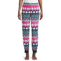 Women&#39;s Dearfoams Pink Fairisle Soft Pajama Pants Size XL X-Large 16-18 NEW - £8.71 GBP