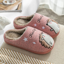 Autumn And Winter Home Warm Male Cotton Slippers Hedgehog Comfortable Male Slipp - £25.53 GBP