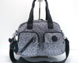 Kipling Defea Large Satchel Shoulder Handbag KI5241 Polyester Groovy Vin... - $98.95