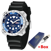 Men Watches Waterproof Quartz Wristwatch Luminous Steel Bezel Watch +Gif... - £34.01 GBP+