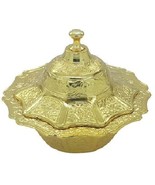 DELIGHT CANDY BOWL BASIN CASTOR JUNK FOOD CASE Tent Shape Turkish Ottoman - $547.03 MXN