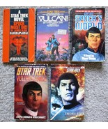 Assorted 5 Book Lot of STAR TREK Mr. Spock Themed Paperbacks - Leonard N... - $343.15 MXN