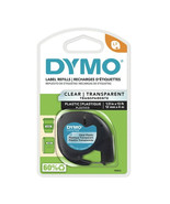 Dymo 16952 1/2INCH (12 MM) PLASTIC LETRATAG TAPE - LABEL TAPE - 12MM - C... - $500.21 MXN