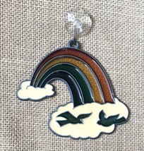 Vintage Rainbow Clouds Doves Birds Sun Catcher - £9.38 GBP