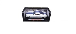 1965 Ford Mustang Shelby GT350R White w/ Blue Stripes Shelby Signature o... - £70.87 GBP