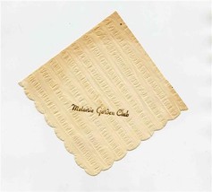 Metairie Garden Club Cocktail Napkin New Orleans Louisiana area - £22.01 GBP