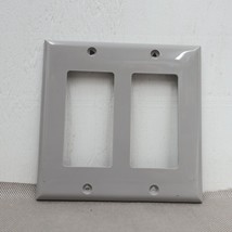 2 Gang Decorator Wall Plate Outlet or Switch Cooper Wiring Devices 5152A... - $10.00