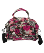 Vera Bradley Mocha Rouge Weekender Travel Bag Tote Carry On Bag - $101.28 CAD