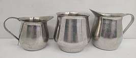 International Decorator Adcraft Stainless Steel Cream &amp; Sugar Set 18-8 L... - $461.15 MXN