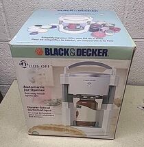 Black &amp; Decker Lids Off Automatic Jar Opener JW200 One Easy Touch Opens ... - $149.89