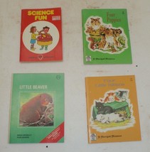 Lot Of 4 Small Childrens Book - Four Puppies, Kittens, Science Fun, Beaver - £5.87 GBP