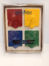  Williams Sonoma HARRY POTTER 4 pc Cookie Cutter Set Wizards House Crests - $14.89