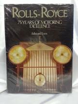 Rolls Royce 75 Years Of Motoring Excellence | Edward Eves Book - £54.43 GBP