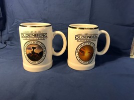 Two Oldenberg Collector&#39;s Edition Beer Stein Mugs Ft. Mitchell KY. 1995 ... - £12.62 GBP