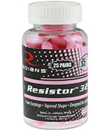 Radians Resistor 32 Foam Ear Plugs Uncorded Pink 25 pr. Jar - $800.54 MXN