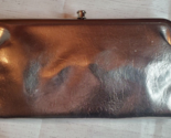 Time and True Silvadur Clutch Magnetic Faux Kiss Clasp Silver Metallic NWT - £12.41 GBP