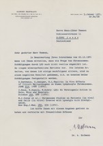 Dr Albert Hoffman Swiss LSD Scientist Chemist Hand Signed Letter - £31.31 GBP