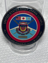 United States Army Japan USARJ I Corps America&#39;s Corps Challenge Coin Medal - £23.73 GBP