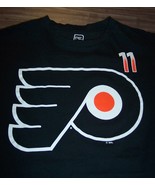 PHILADELPHIA FLYERS #11 TRAVIS KONECNY NHL HOCKEY T-Shirt MENS MEDIUM - $26.89 CAD