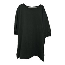 Amazon Essentials Womens Black Fleece Sweatshirt Dress Size 5X New - £10.01 GBP