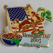 Disney Collectible Pin - Chip and Dale Memorial Day Limited Edition from 2005 - £11.72 GBP