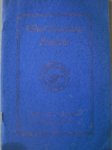 The Academy Student, Winter Sports Number, February, 1931, Published by ... - $15.00