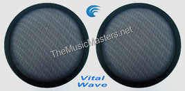 2X 10&quot; inch Sub Woofer &quot;Clipless&quot; Fine Mesh GRILL Speaker Protective Cover VWLTW - £22.39 GBP