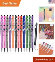 Delightful 48 Pcs Ballpoint Pens with Soft Tip for Seamless Writing Expe... - $840.68 MXN