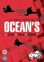 Ocean&#39;s Trilogy DVD (2007) George Clooney, Soderbergh (DIR) Cert 12 4 Discs Pre- - £14.86 GBP