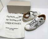 Golden Goose Super-Star Sneakers White Leather / Grey Suede Star / Cogna... - $359.99