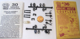 Kadee HO Model RR Parts #36 Magne-Matic Couplers w/Draft Gear 2 Pair 071... - $4.95