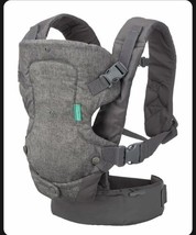 Infantino Flip Advanced 4-in-1 Convertible Carrier Newborn Baby Grey 8-32 Lbs - £11.80 GBP