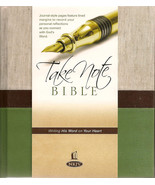 New Thomas Nelson Hardcover Cloth Cover Green Take Note Bible Reference ... - $67.68 CAD