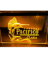 Pacifico Cerveza Clara Beer Illuminated Led Neon Sign Home Decor, Lights... - £20.77 GBP+