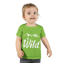 Toddler T-Shirt: Adventure-Inspired &#39;WILD&#39; Print, Comfy Gildan 64500P - £13.17 GBP