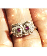 HAUNTED RING CUSTODIA NOCTIS VITALIS WARD OFF ENERGY VAMPIRES MAGICK HIG... - $196.00