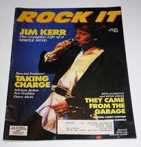 Simple Minds Rock It Magazine Vintage 1987 Jim Kerr - £19.92 GBP